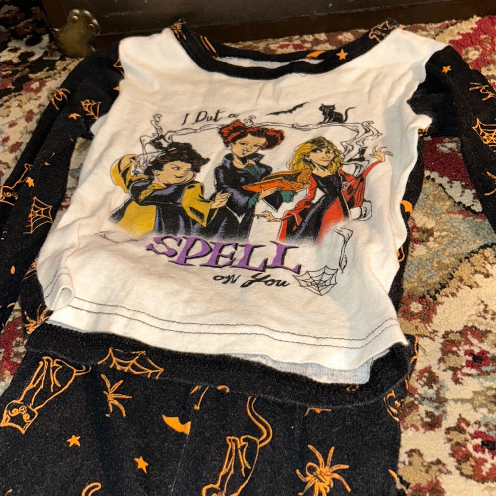 Disney Black and White Kids Pajama Set